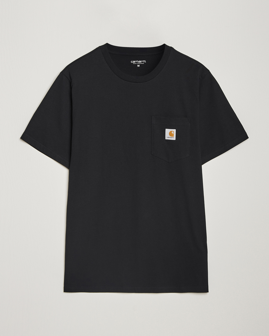 Hombres | Camisetas | Carhartt WIP | Pocket Cotton T-Shirt Black