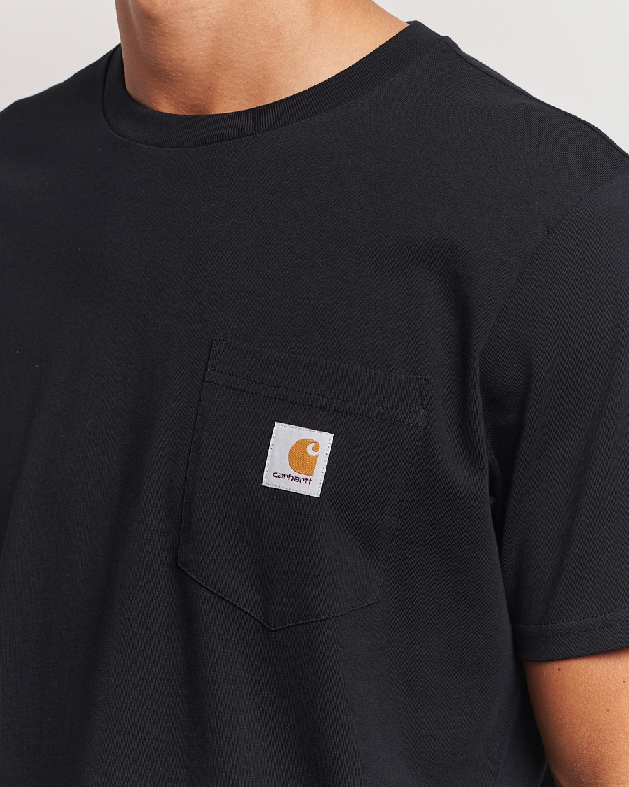 Hombres | Camisetas | Carhartt WIP | Pocket Cotton T-Shirt Black