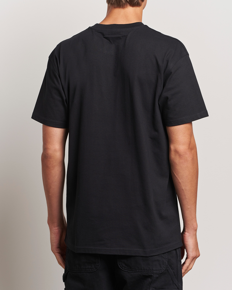 Hombres | Camisetas | Carhartt WIP | American Script Short Sleeve T-Shirt Black