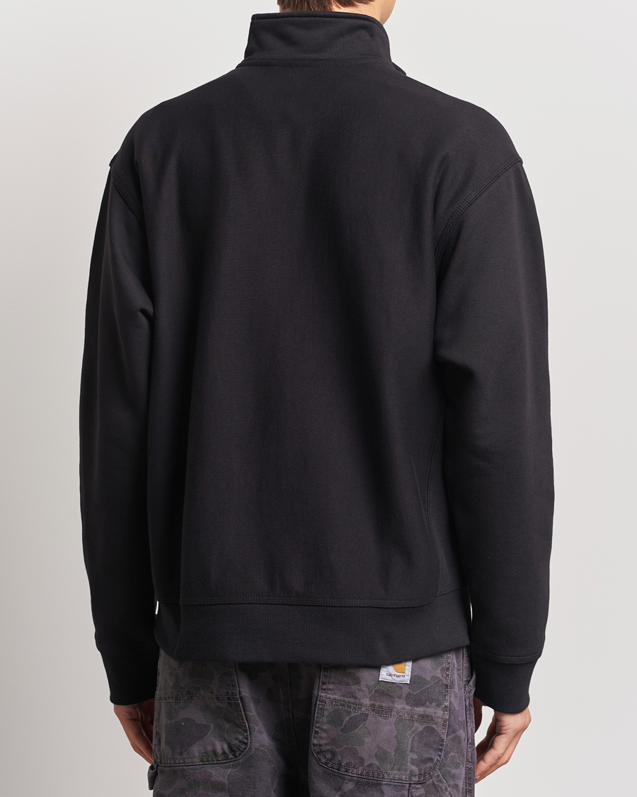 Hombres | Jerséis y prendas de punto | Carhartt WIP | American Script Half Zip Sweatshirt Black