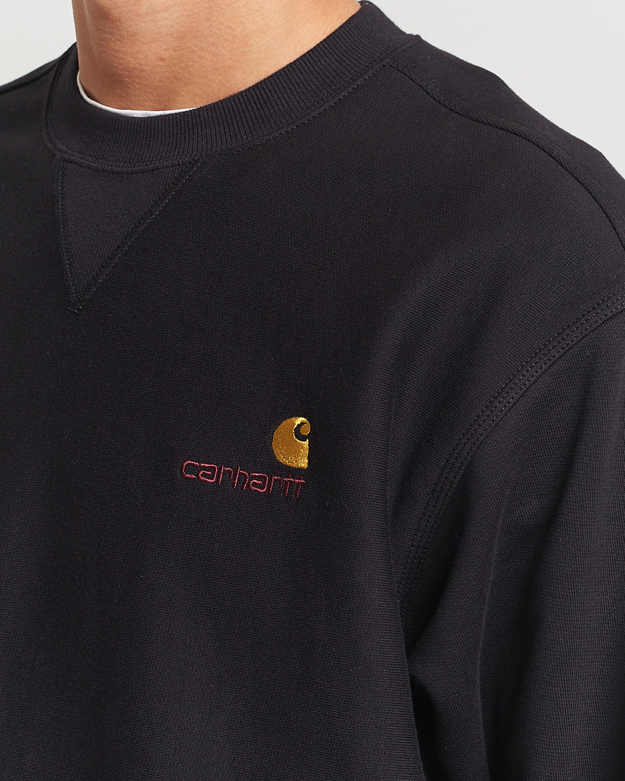 Hombres | Jerséis y prendas de punto | Carhartt WIP | American Script Sweatshirt Black