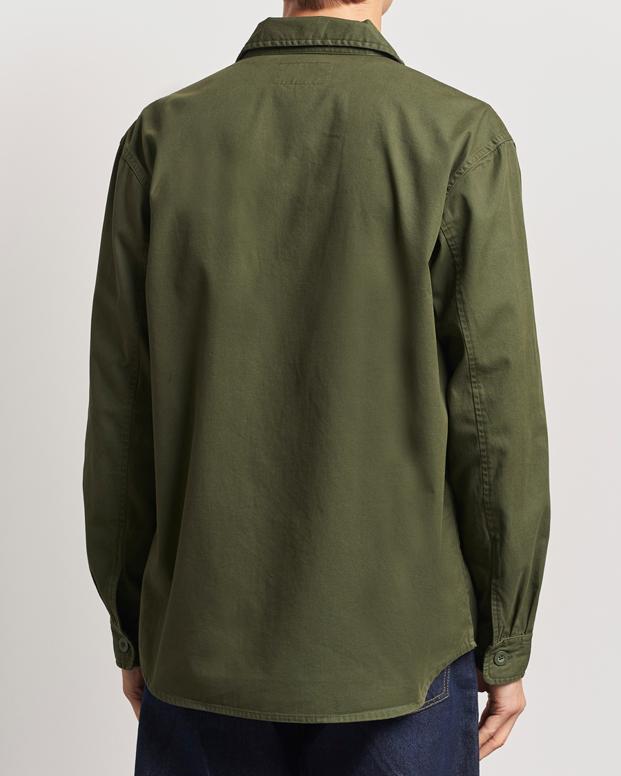Hombres | Camisas | Carhartt WIP | Tracker Cotton Twill Shirt Office Green