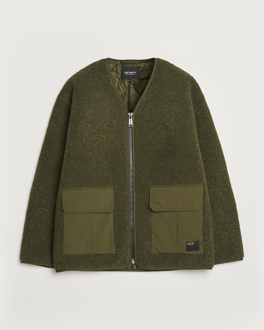 Hombres | Jerséis y prendas de punto | Carhartt WIP | Devin Pile Liner Office Green