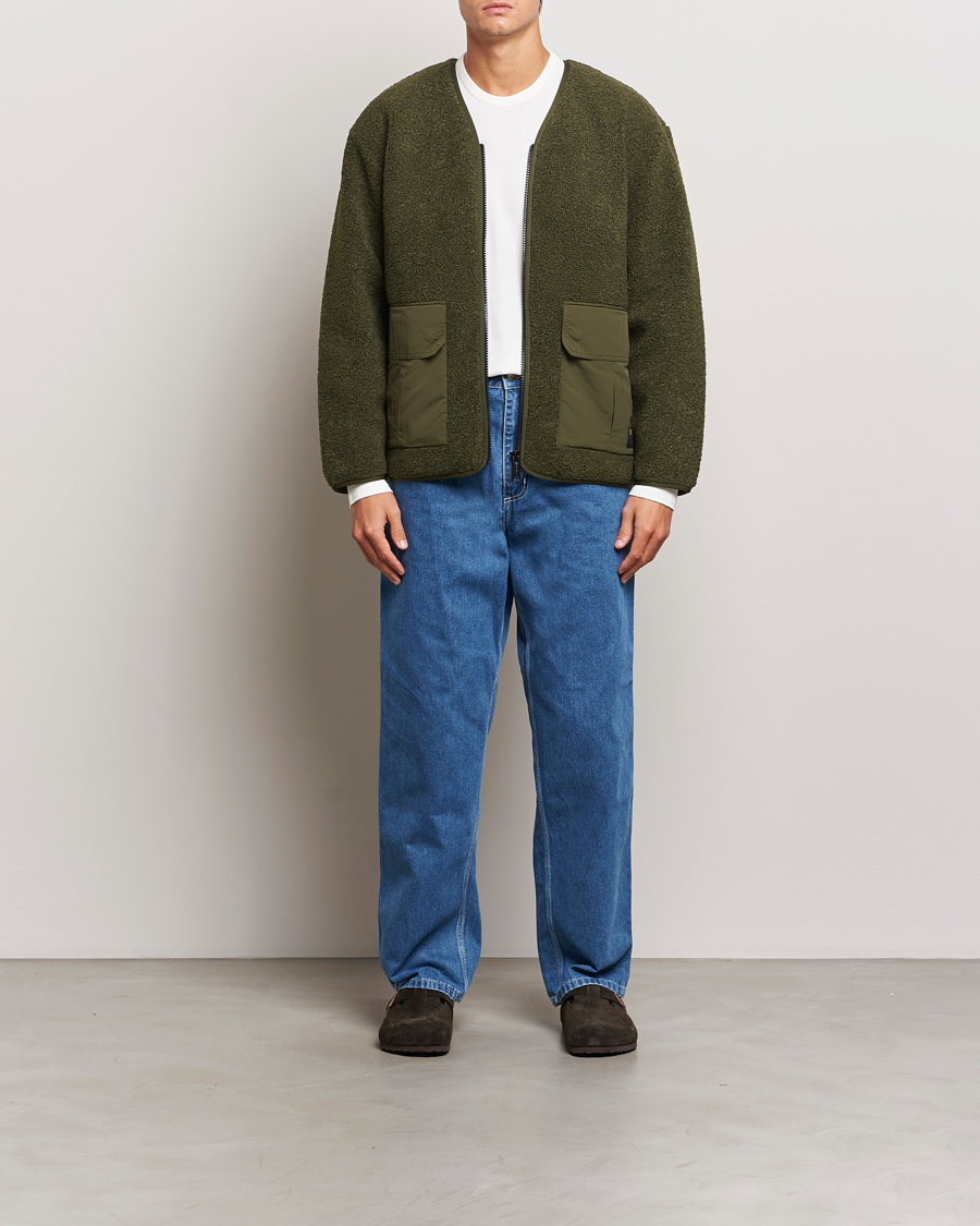 Hombres | Jerséis y prendas de punto | Carhartt WIP | Devin Pile Liner Office Green