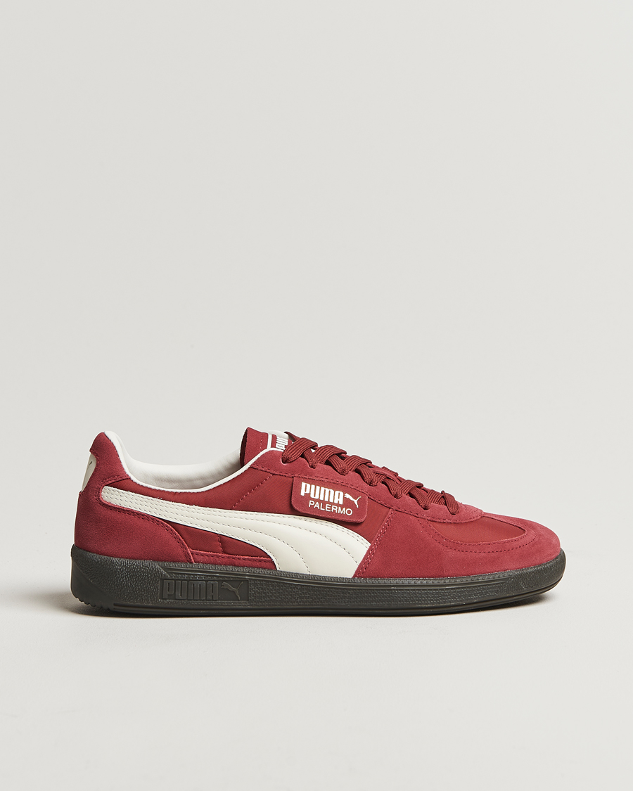 Hombres | Puma Palermo OG Suede Sneaker Intense Red | Puma | Palermo OG Suede Sneaker Intense Red