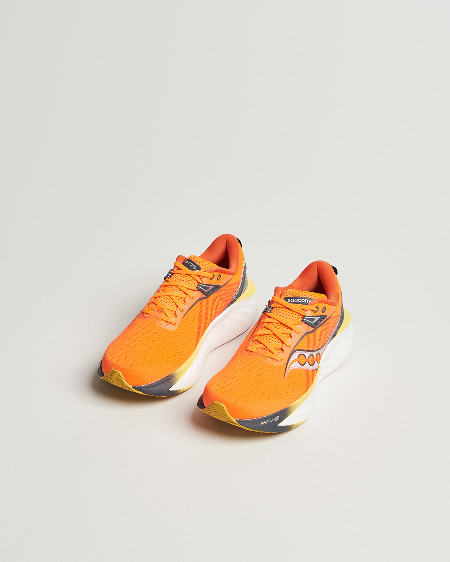 Hombres | Saucony Triumph 22 Running Sneakers Spice/Canary | Saucony | Triumph 22 Running Sneakers Spice/Canary