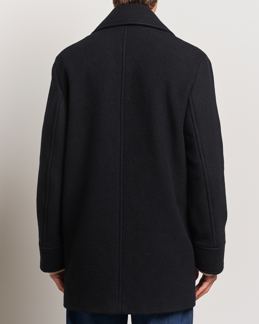 Hombres | Abrigos y chaquetas | J.Lindeberg | Arno Double Breasted Coat Black