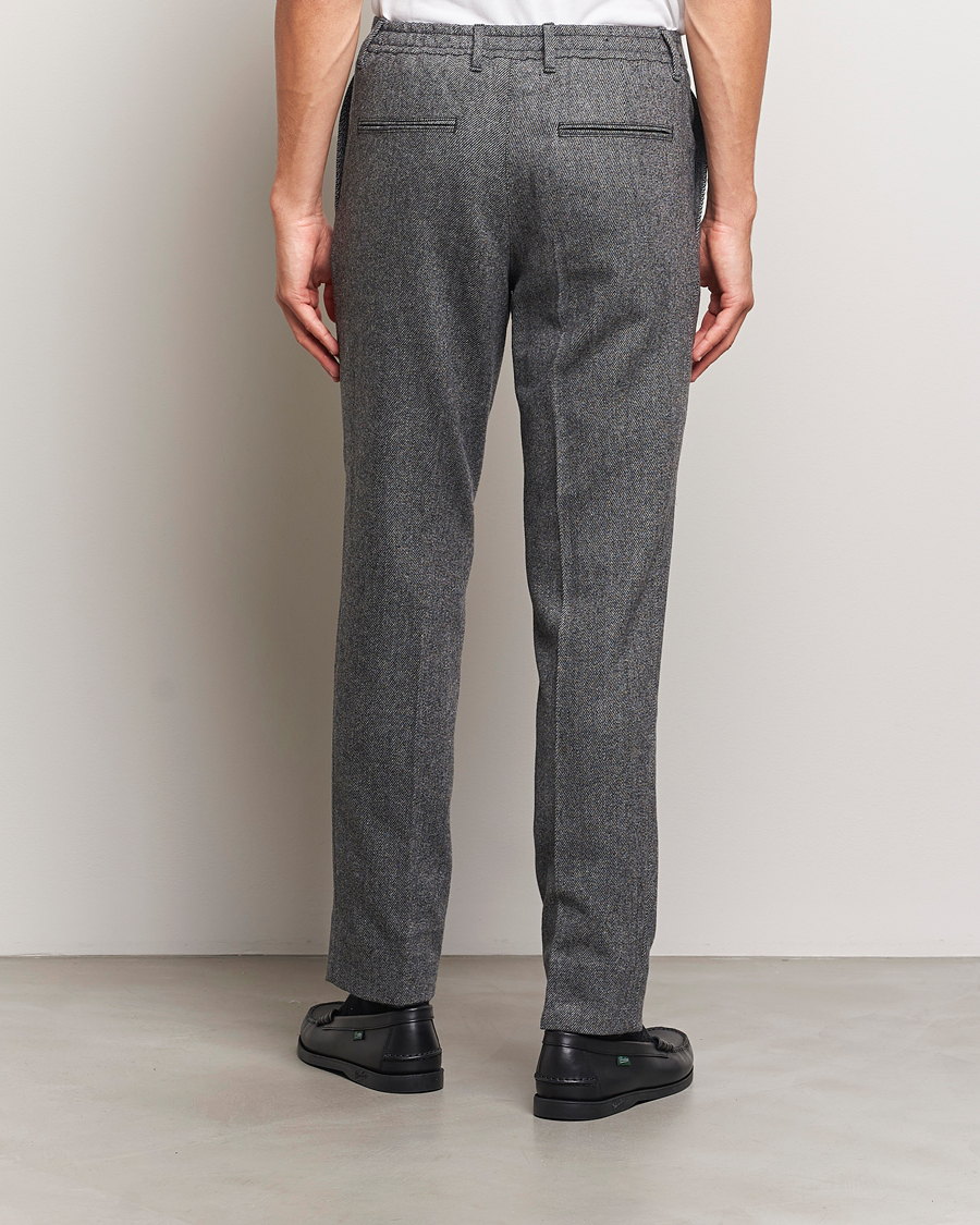 Hombres | Pantalones | J.Lindeberg | Soren Twill Cash Flannel Pants Night Owl