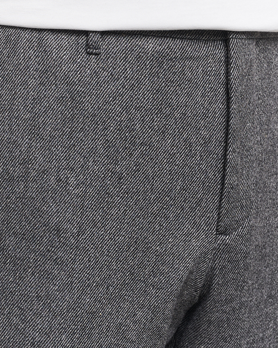 Hombres | Pantalones | J.Lindeberg | Soren Twill Cash Flannel Pants Night Owl