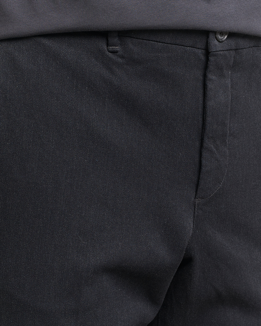 Hombres | Pantalones | J.Lindeberg | Lois Flannel Twill Pants Dark Grey