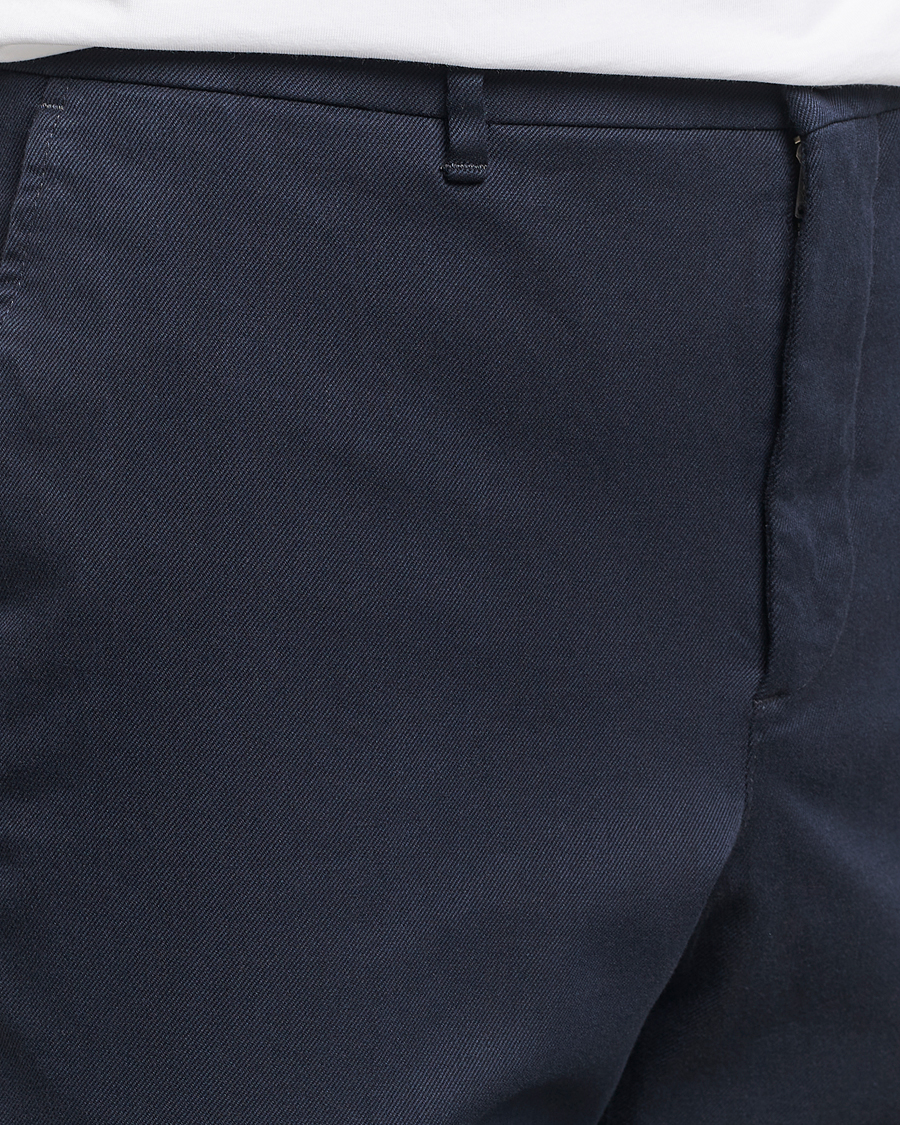 Hombres | Pantalones | J.Lindeberg | Lois Flannel Twill Pants Navy