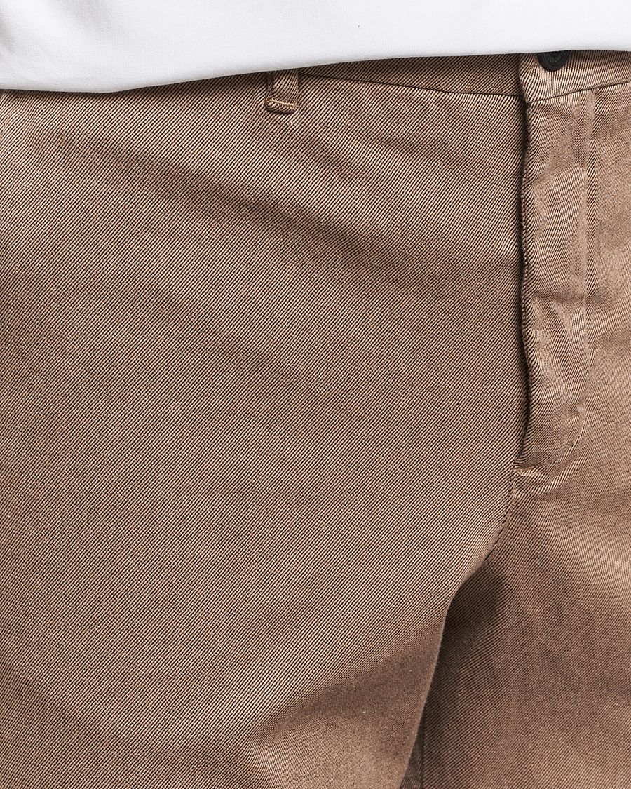 Hombres | Pantalones | J.Lindeberg | Lois Flannel Twill Pants Tiger Brown