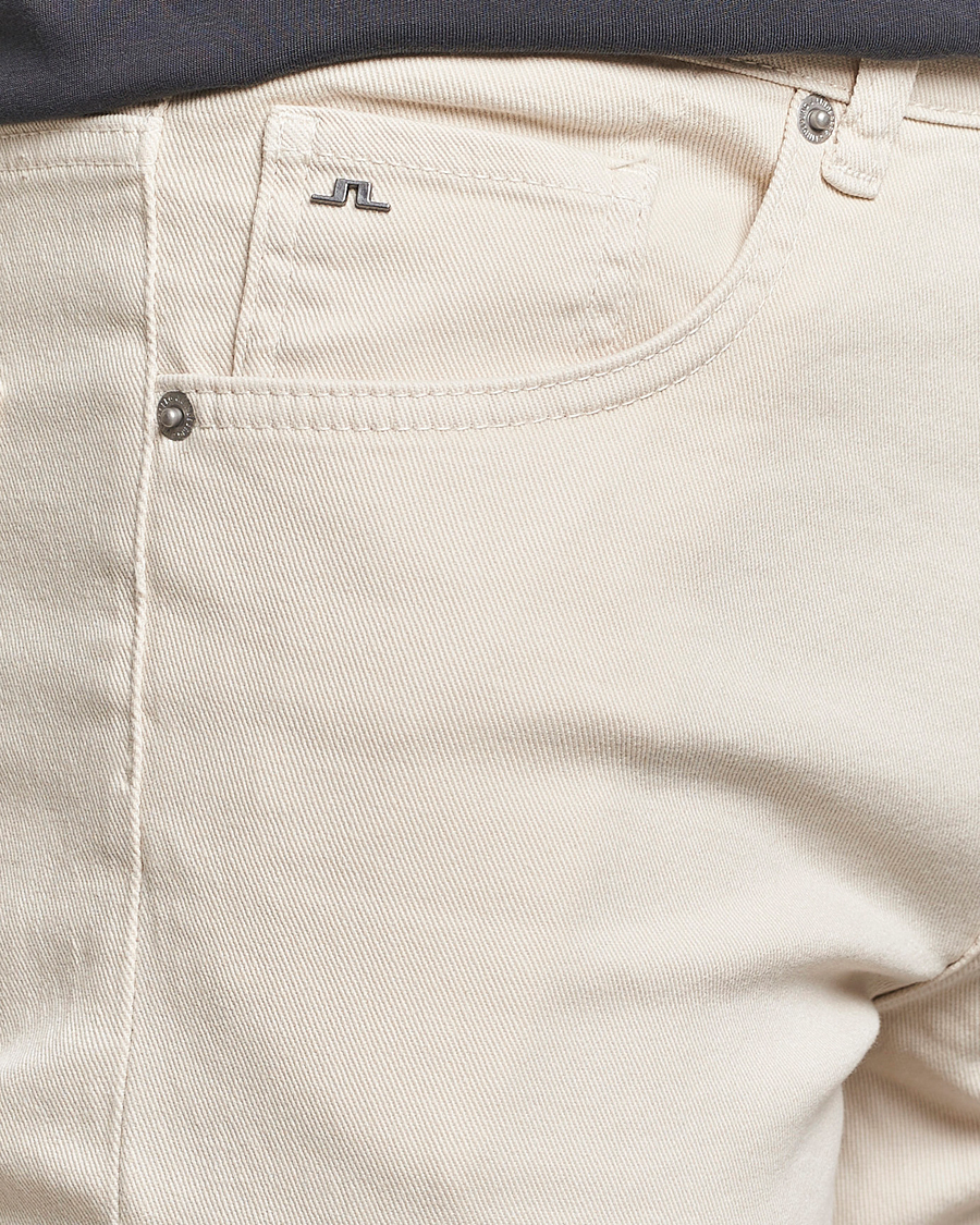 Hombres | Pantalones | J.Lindeberg | Jay Solid Twill Stretch Jeans Moonbeam