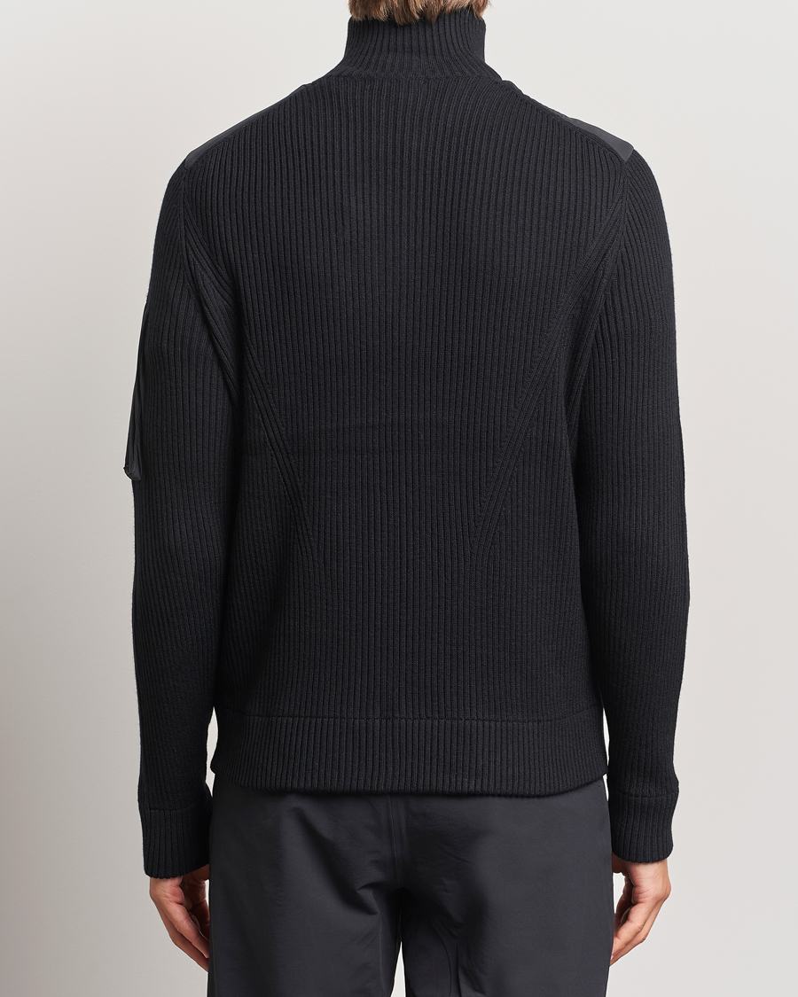 Hombres | Abrigos y chaquetas | J.Lindeberg | Beck Knitted Hybrid Jacket Black