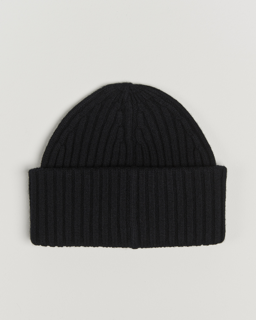 Hombres | J.Lindeberg Jive Wool Beanie Black | J.Lindeberg | Jive Wool Beanie Black
