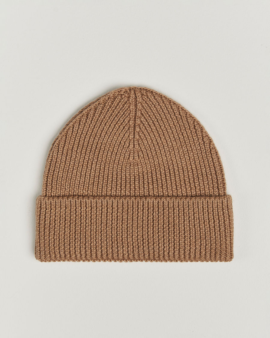 Hombres | J.Lindeberg Juan Merino Beanie Tiger Brown | J.Lindeberg | Juan Merino Beanie Tiger Brown