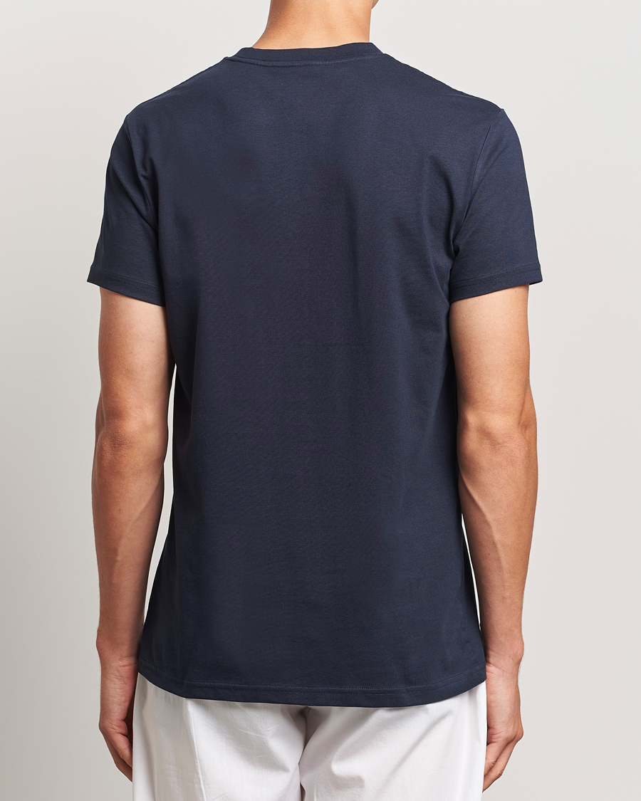 Hombres | Camisetas | Bread & Boxers | Crew Neck Regular T-Shirt Dark Navy