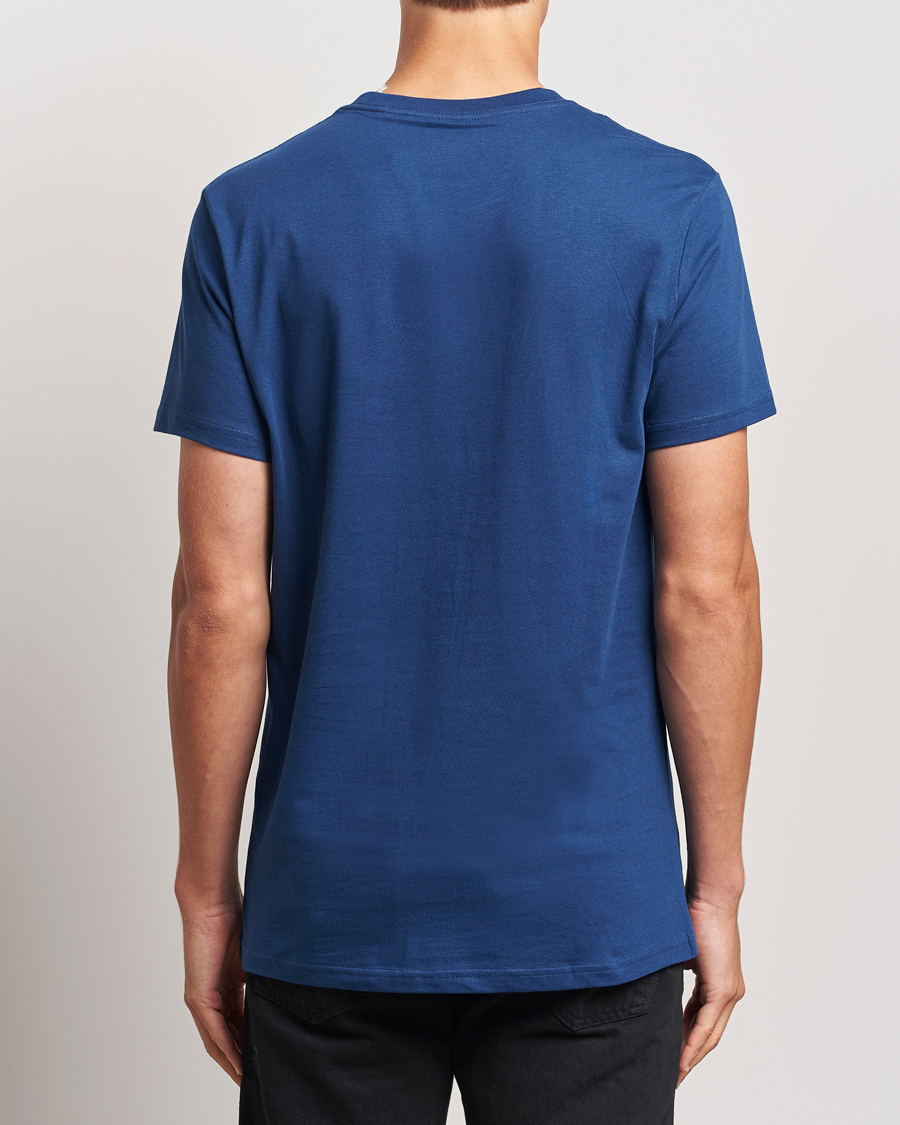 Hombres | Camisetas | Bread & Boxers | Heavy Cotton Crew Neck T-Shirt Ink Blue