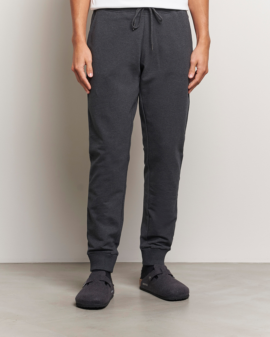 Hombres | Pantalones | Bread & Boxers | Loungewear Pants Dark Grey Melange
