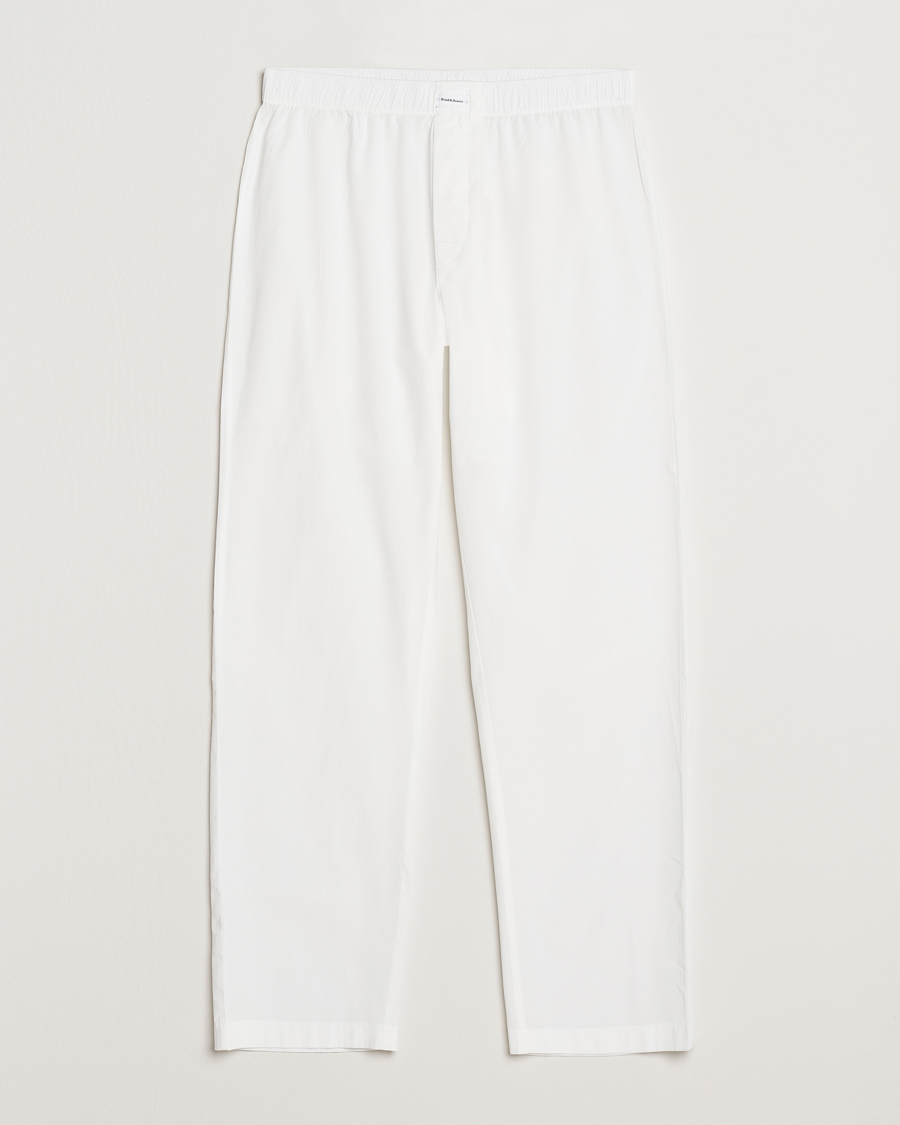 Hombres | Pijamas y batas | Bread & Boxers | Woven Pyjama Pant White