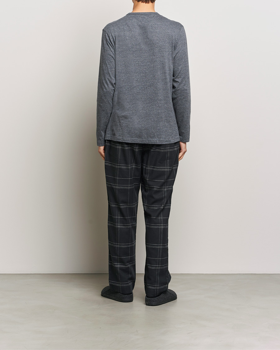 Hombres | Pijamas y batas | Calvin Klein | Cotton Pyjama Set Charcoal/Black