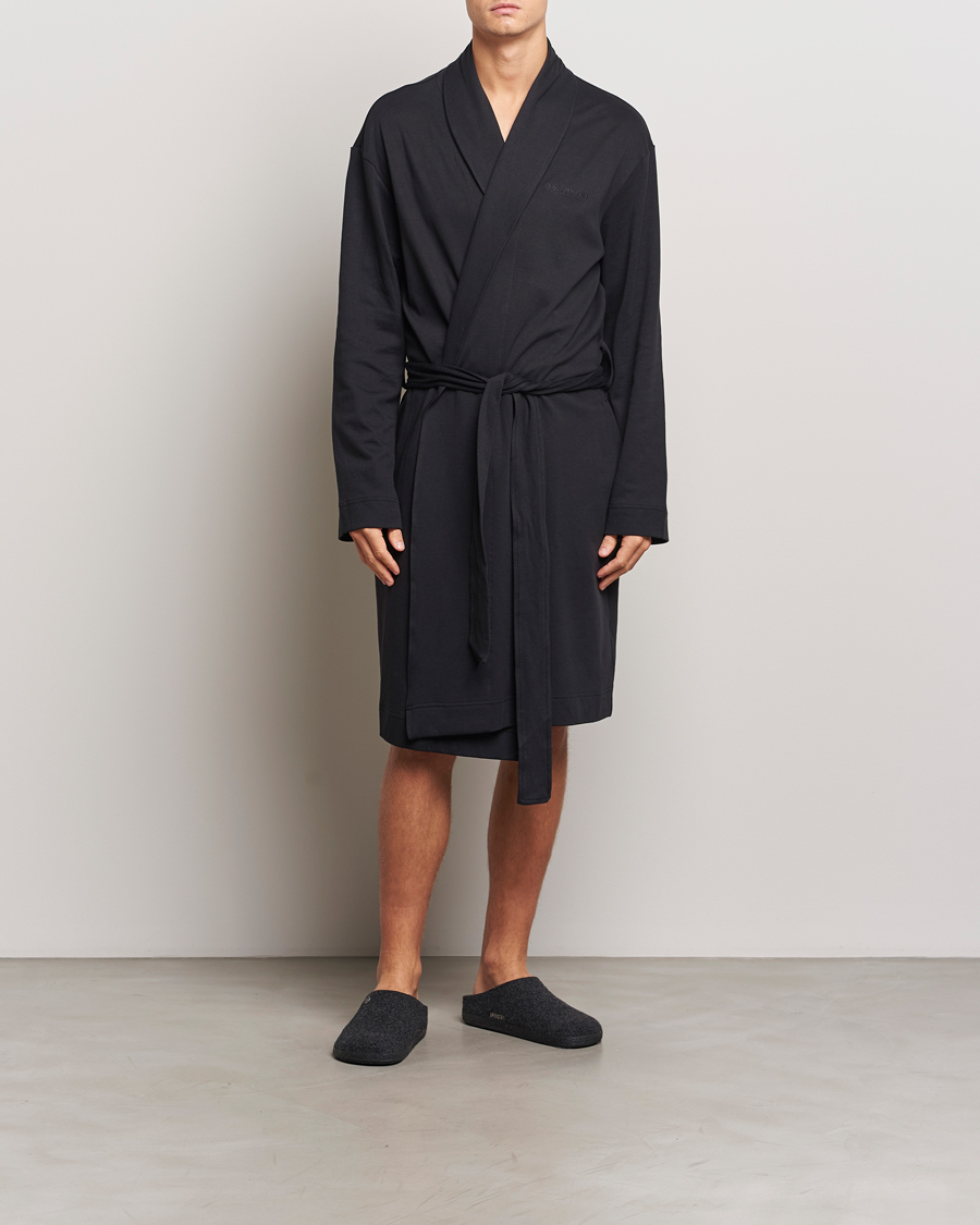 Hombres | Pijamas y batas | Calvin Klein | Cotton Robe Black