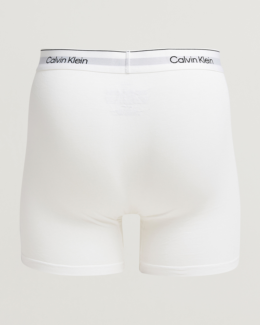 Hombres | Ropa interior y calcetines | Calvin Klein | 3-Pack Icon Cotton Stretch Boxer Brief White
