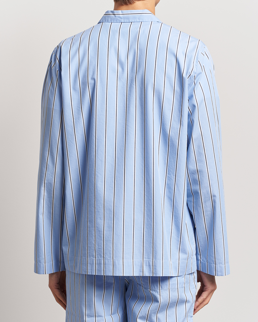 Hombres | Pijamas y batas | Tekla | Poplin Pyjama Shirt Basset Stripes