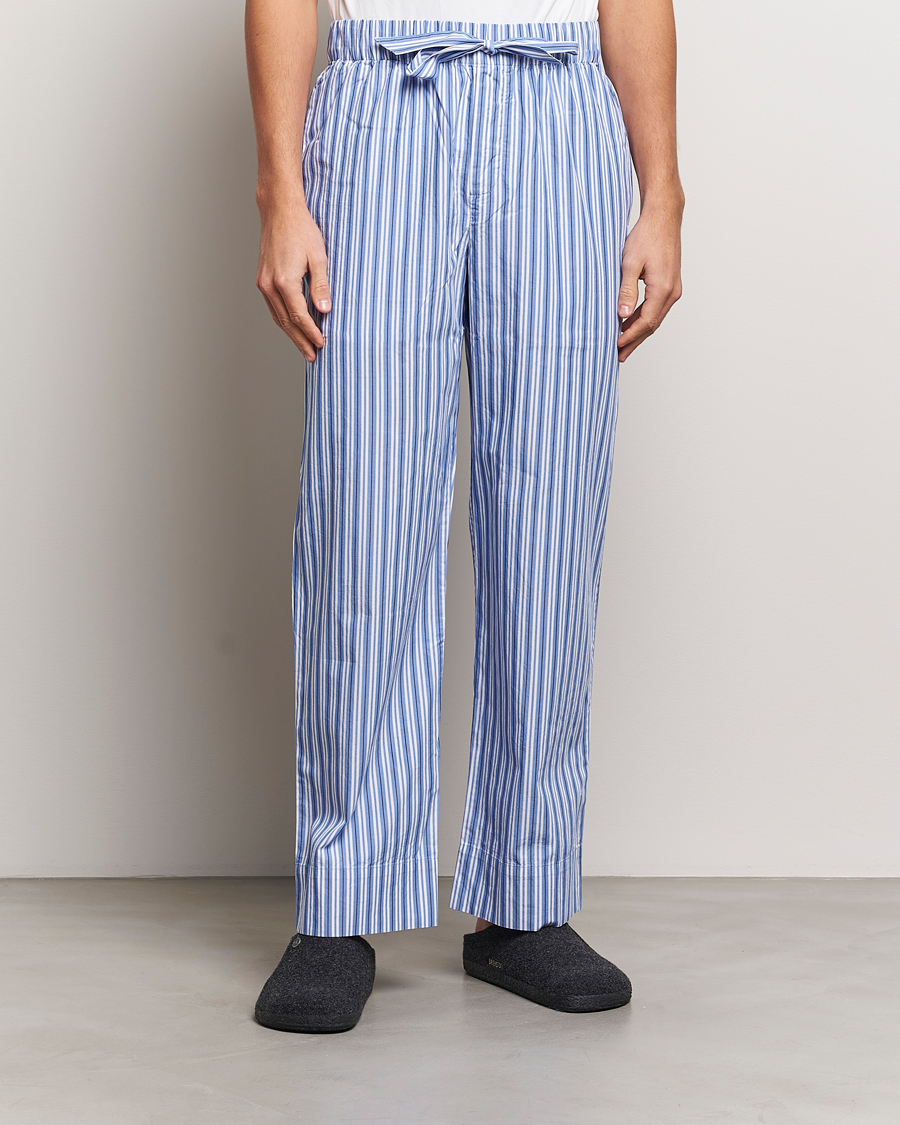Hombres | Pijamas y batas | Tekla | Poplin Pyjama Pants Penny Stripes
