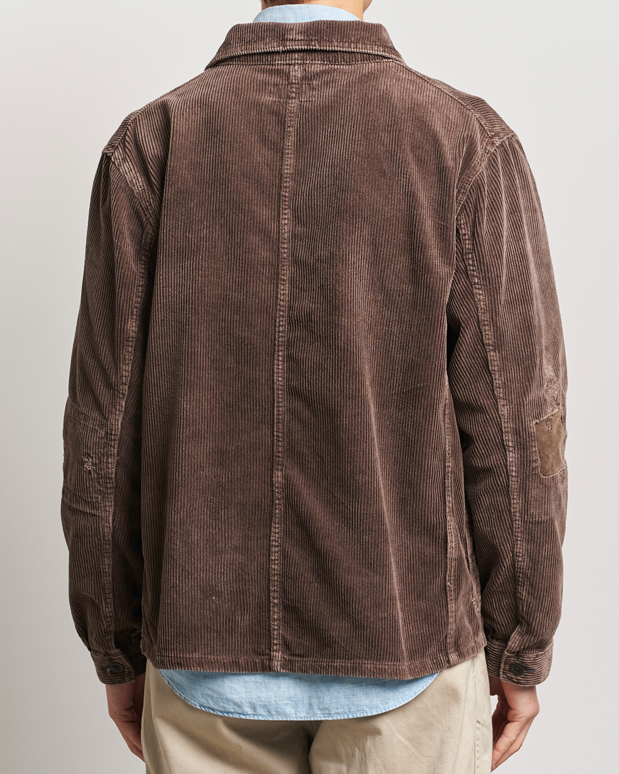 Hombres | Abrigos y chaquetas | Polo Ralph Lauren | Unlined Field Jacket Hanford Brown Repair
