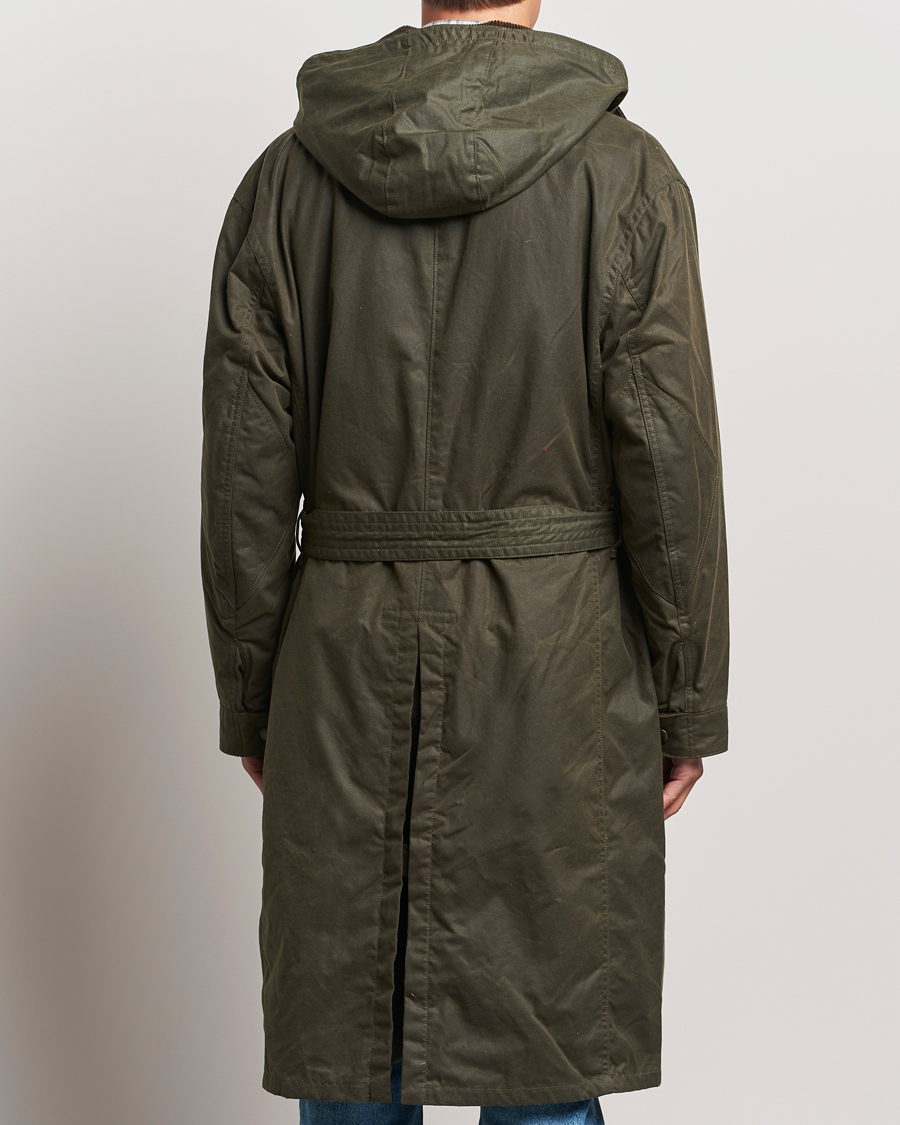 Hombres | Abrigos y chaquetas | Polo Ralph Lauren | Stewart Belted Coat Oil Cloth Green