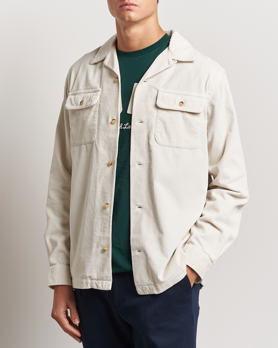 Hombres | Camisas | Polo Ralph Lauren | Corduroy Western Shirt Antique Cream