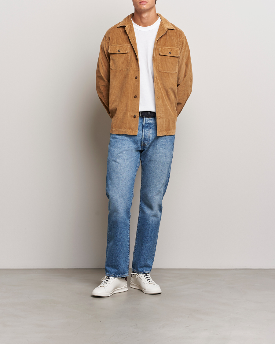 Hombres | Camisas | Polo Ralph Lauren | Corduroy Western Shirt Rustic Tan