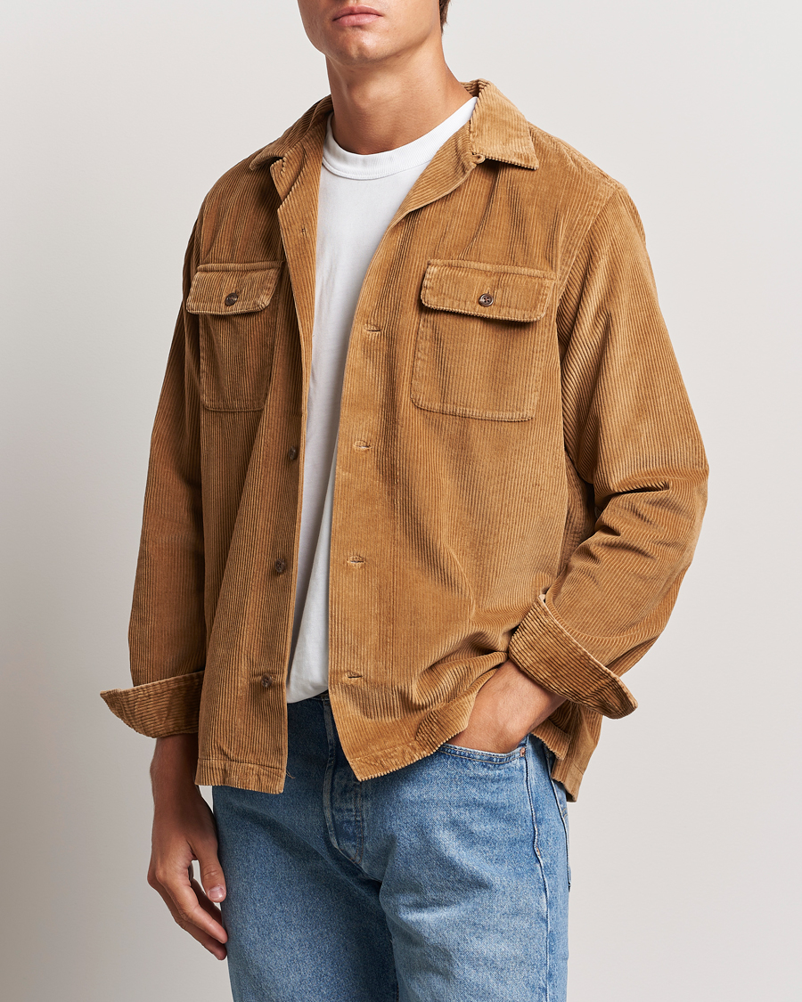 Hombres | Camisas | Polo Ralph Lauren | Corduroy Western Shirt Rustic Tan