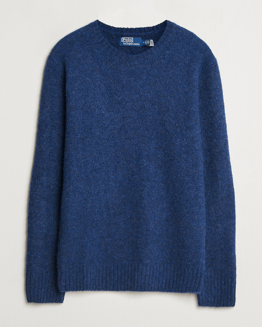 Hombres | Jerséis y prendas de punto | Polo Ralph Lauren | Heavy Knitted Sweater Midnight Navy Heather