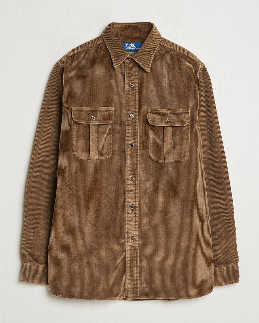Hombres | Camisas | Polo Ralph Lauren | Corduroy Patch Shirt York Brown