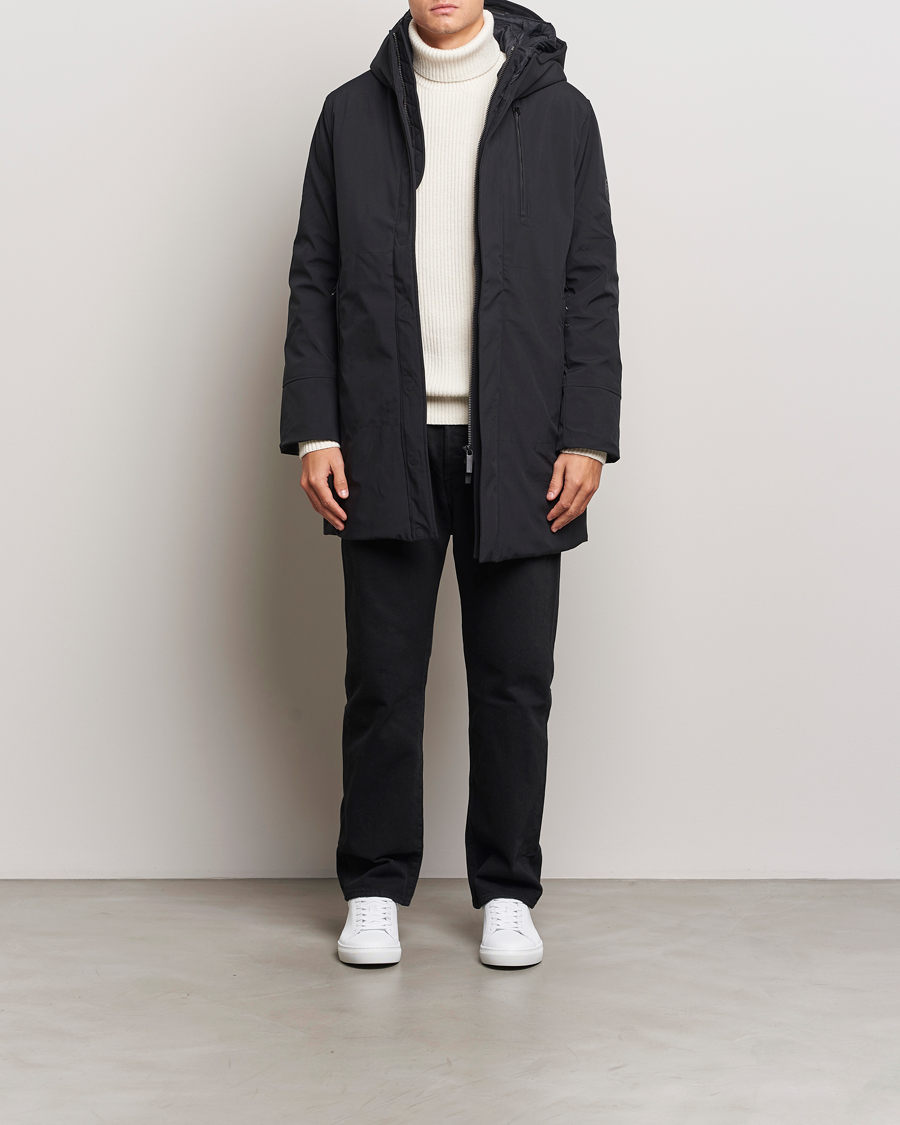 Hombres | Abrigos y chaquetas | KnowledgeCotton Apparel | Climateshell Padded Jacket Black