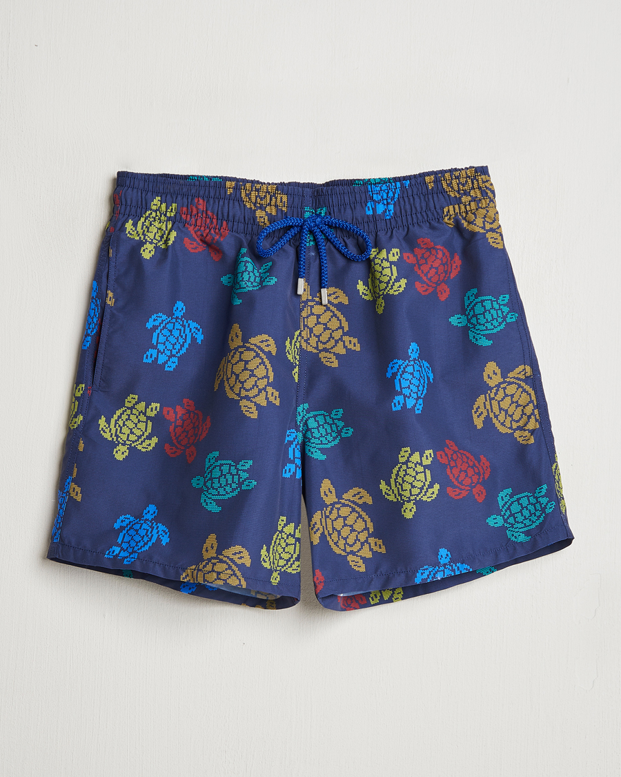 Hombres | Bañadores | Vilebrequin | Moorea Swim Shorts Bleu Marine