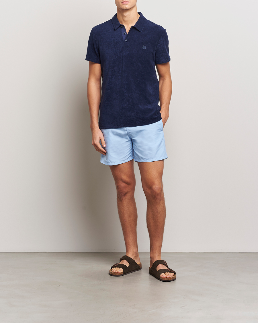 Hombres | Bañadores | Vilebrequin | Moorea Swim Shorts Fleur De Lin