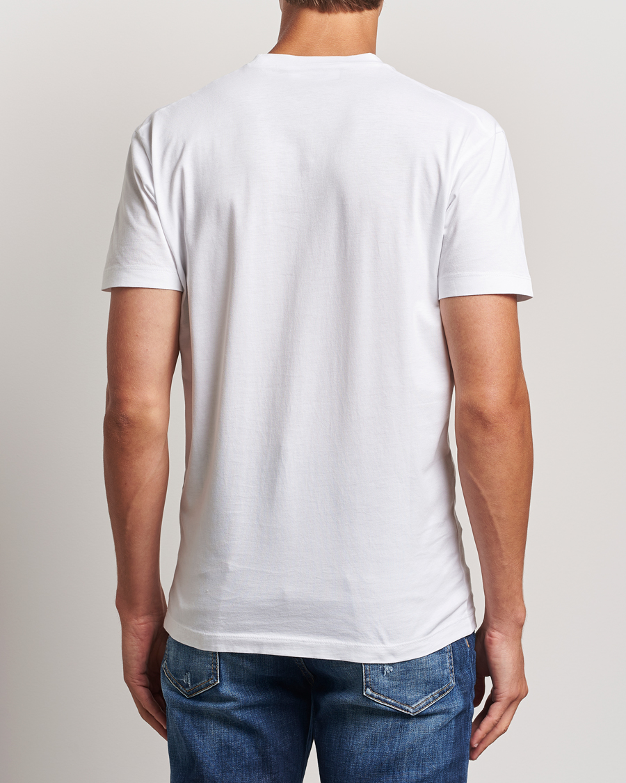 Hombres | Camisetas | Dsquared2 | Cool Fit Leaf T-Shirt White