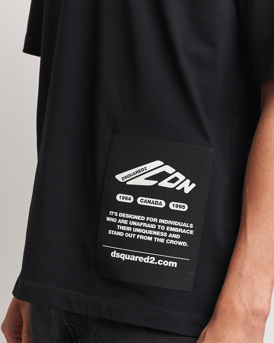 Hombres | Camisetas | Dsquared2 | Icon Evolution T-Shirt Black