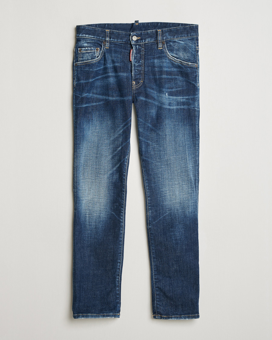 Hombres | Vaqueros | Dsquared2 | Skater Jeans Medium Blue