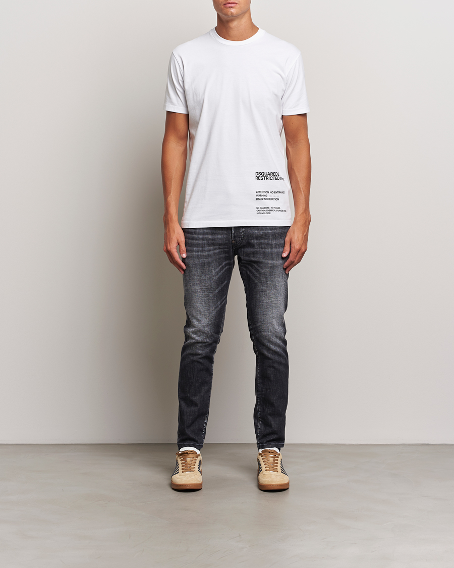 Hombres | Vaqueros | Dsquared2 | Skater Jeans Washed Black