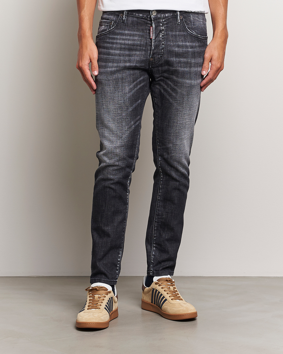 Hombres | Vaqueros | Dsquared2 | Skater Jeans Washed Black
