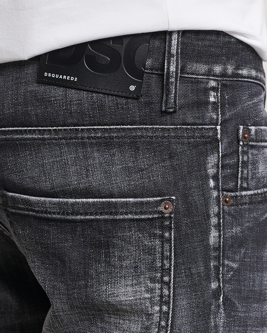 Hombres | Vaqueros | Dsquared2 | Skater Jeans Washed Black