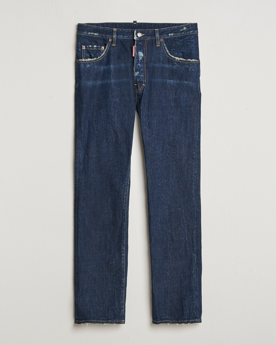 Hombres | Vaqueros | Dsquared2 | 642 Loose Jeans Dark Blue
