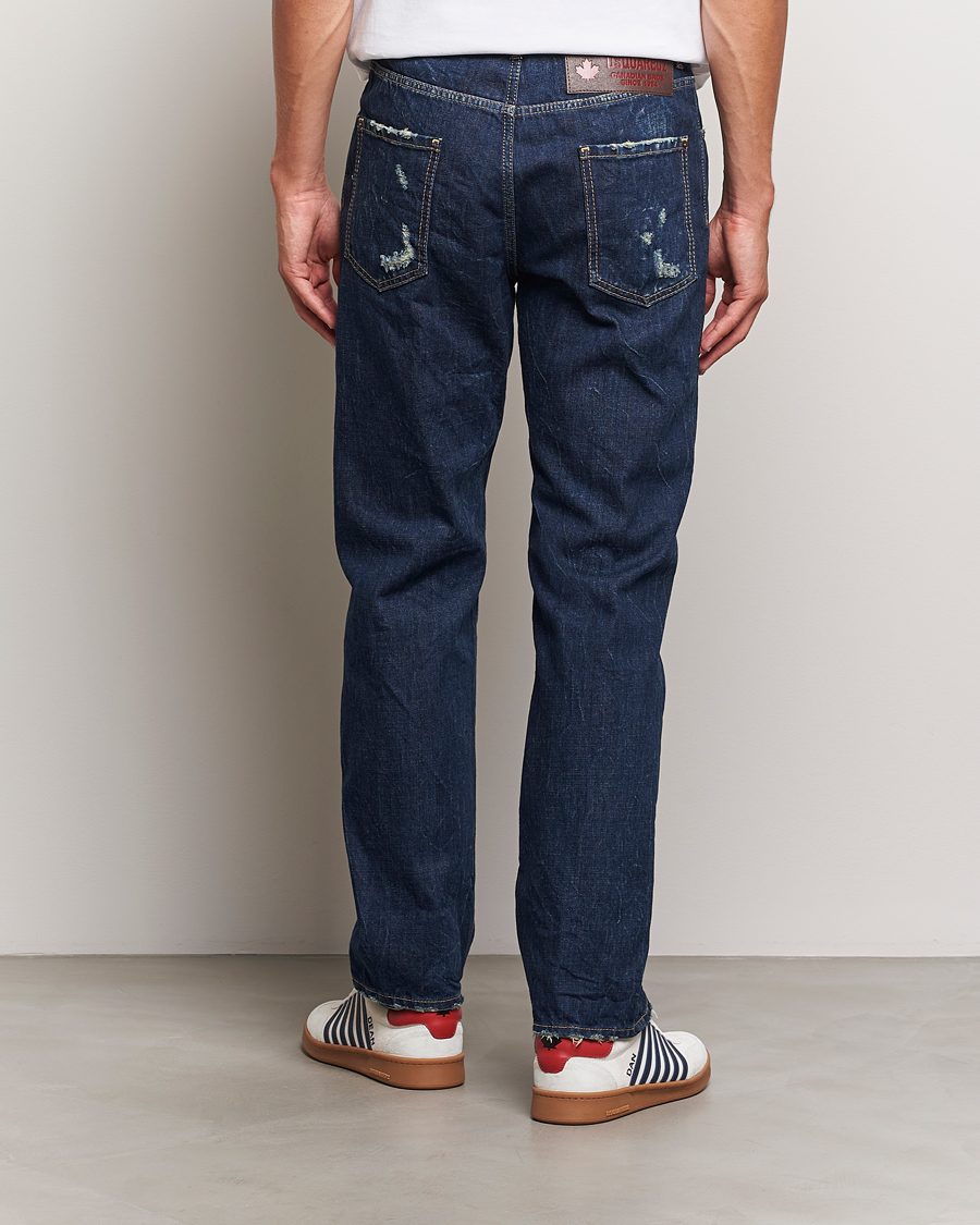 Hombres | Vaqueros | Dsquared2 | 642 Loose Jeans Dark Blue