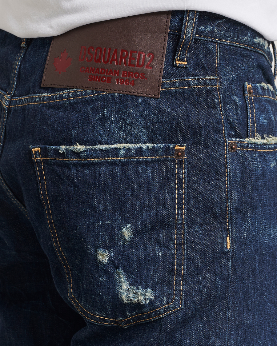 Hombres | Vaqueros | Dsquared2 | 642 Loose Jeans Dark Blue