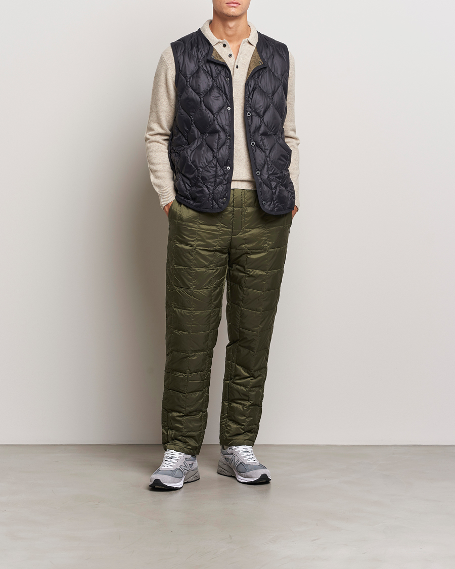 Hombres | Pantalones | TAION | Regular Straight Down Pants Dark Olive