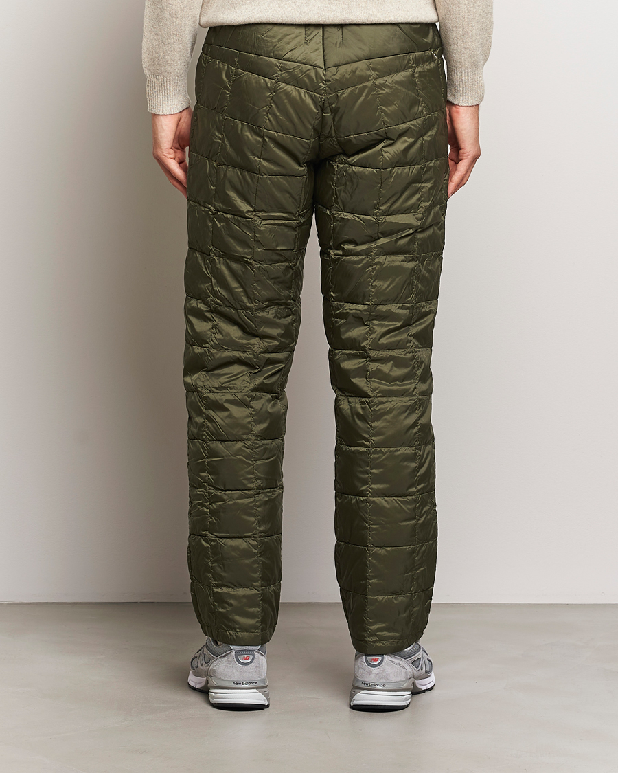 Hombres | Pantalones | TAION | Regular Straight Down Pants Dark Olive